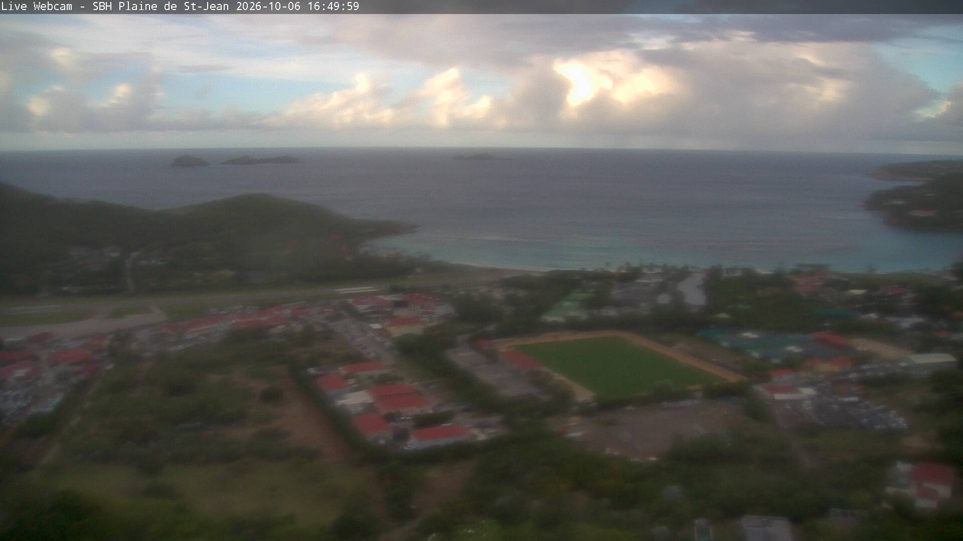 Webcam Plaine de St-Jean St Barthelemy