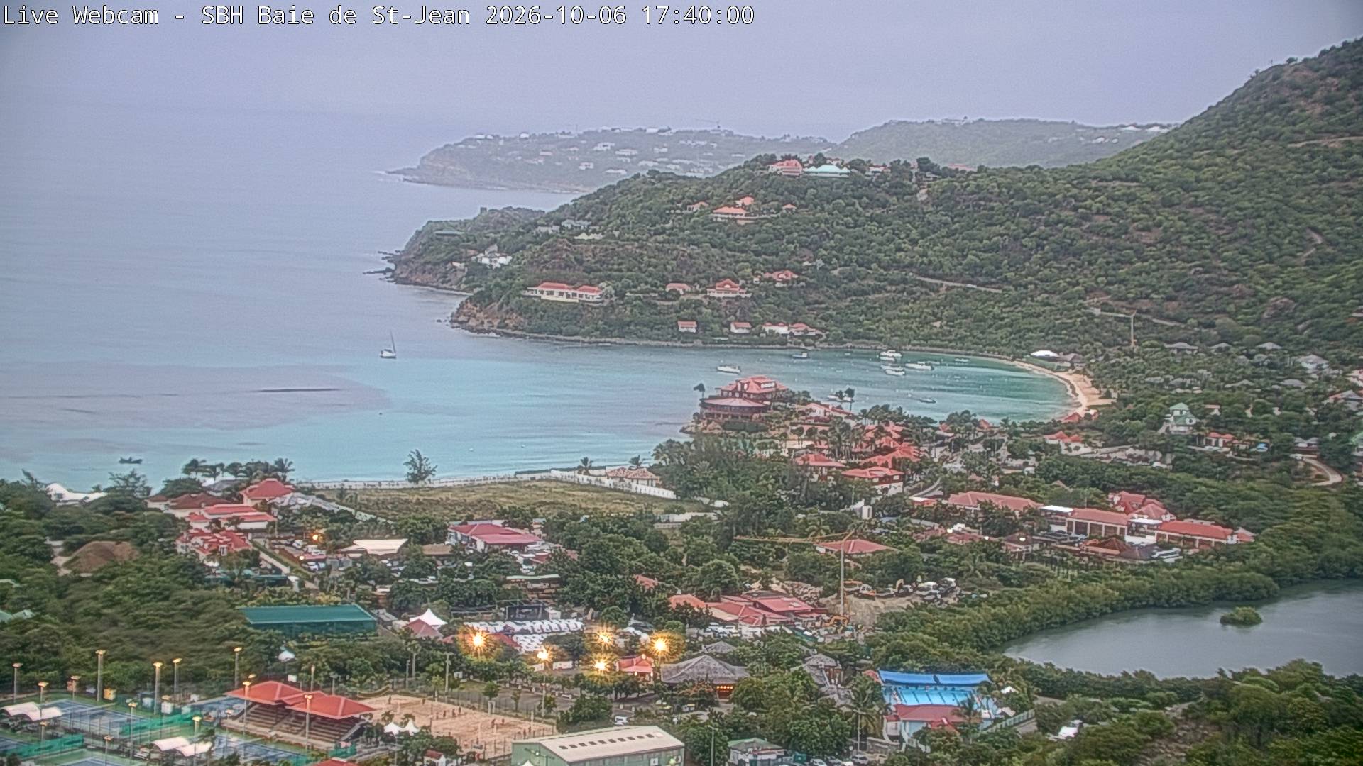 Webcam Baie de St-Jean St Barthelemy