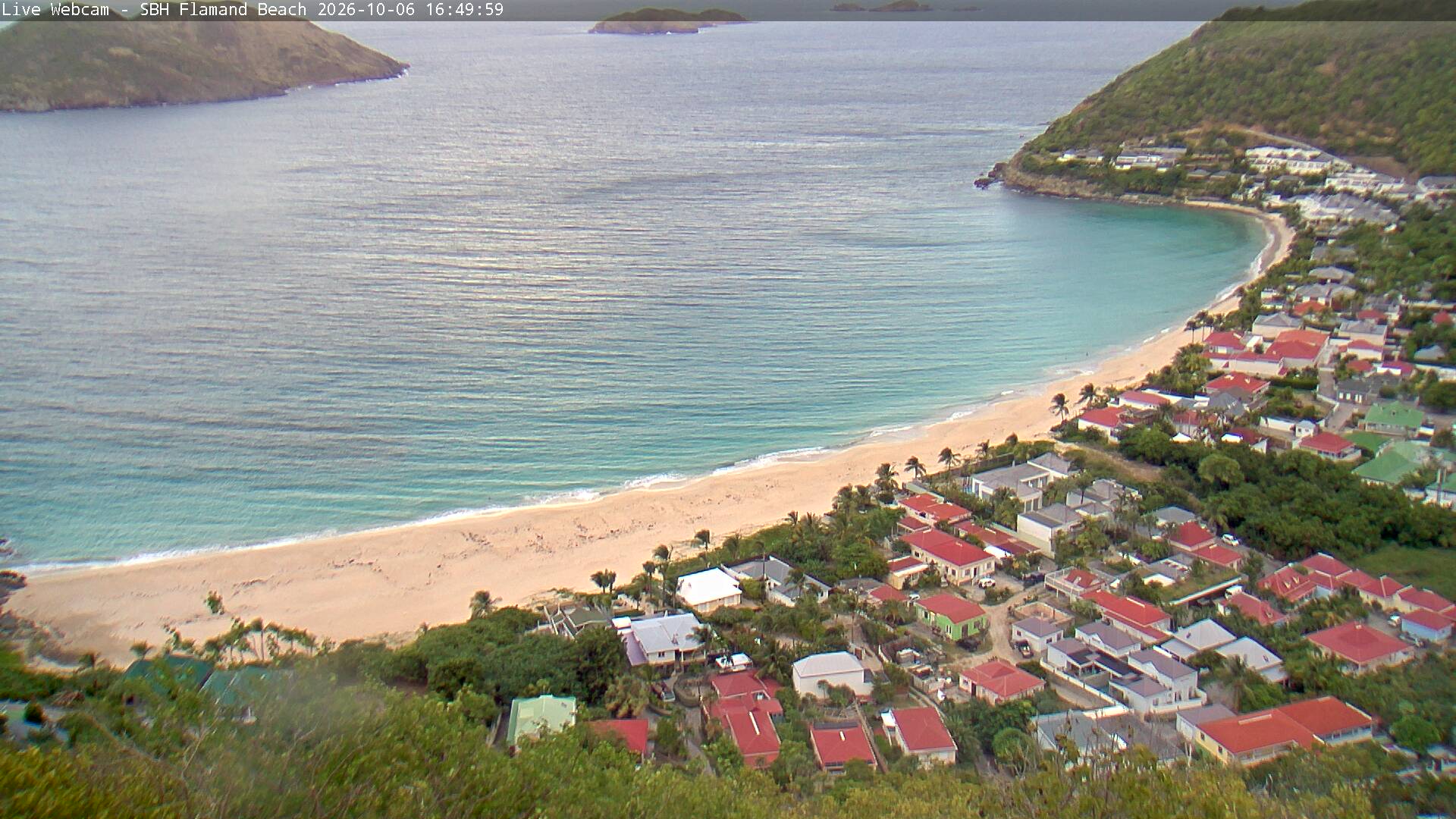 Webcam Anse de Flamands St Barthelemy